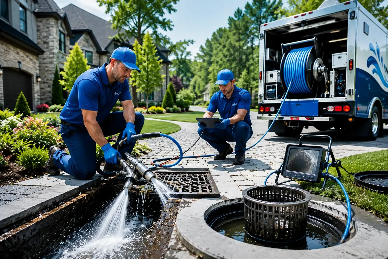 Local outdoor drain cleaning professionals in Carnegie, OK