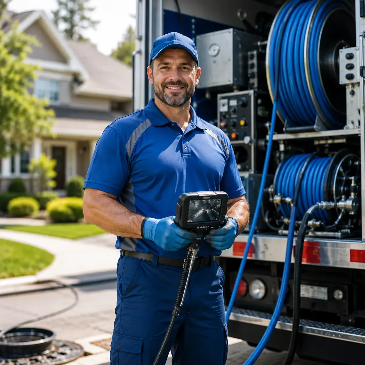 Local outdoor drain cleaning specialists in Carnegie, OK